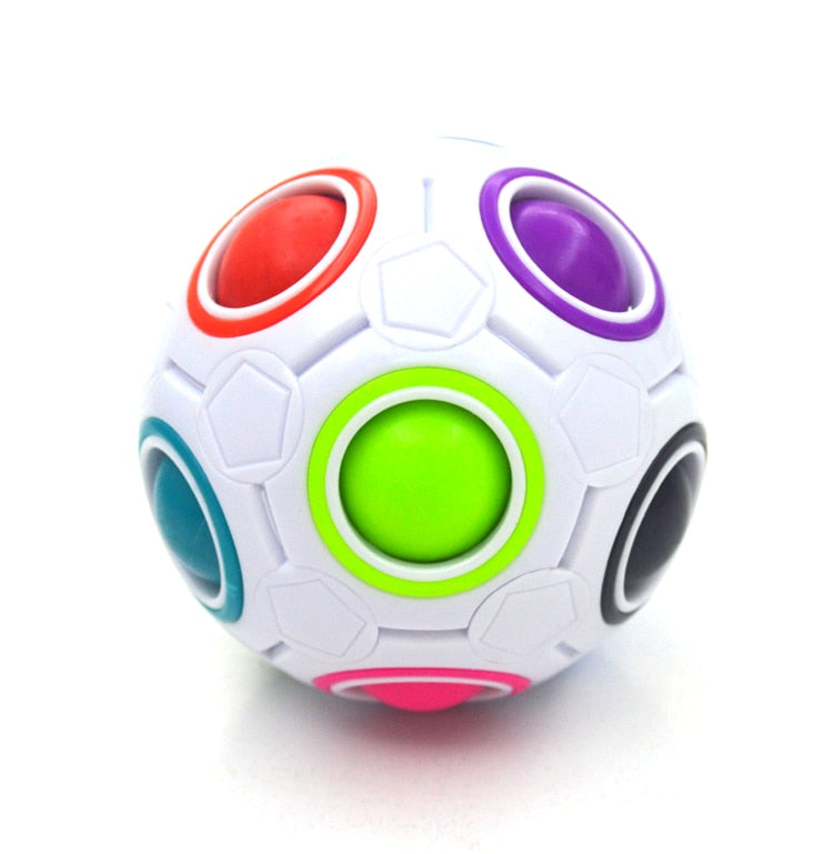 Strange-shape Magic Cube Toy Football Stress Reliever