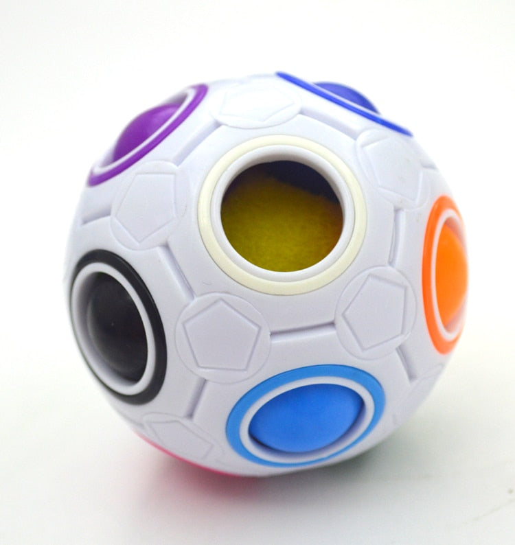 Strange-shape Magic Cube Toy Football Stress Reliever