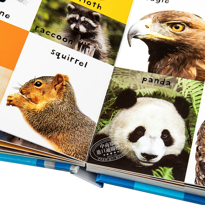 First 100 Animals Books for Kids Early Education