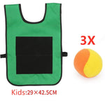 Kids Outdoor Sport Game Sticky Jersey Vest Game