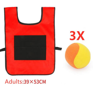 Kids Outdoor Sport Game Sticky Jersey Vest Game