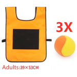 Kids Outdoor Sport Game Sticky Jersey Vest Game