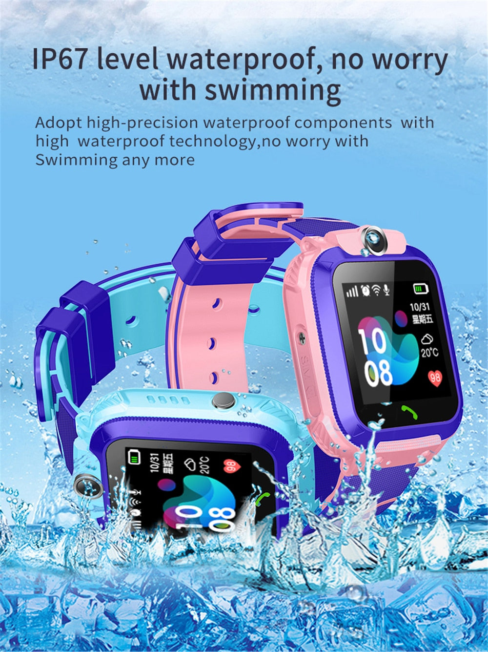 Kids SOS Phone Smartwatch