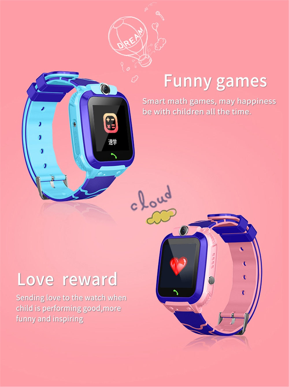 Kids SOS Phone Smartwatch