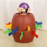 Kids Funny Gadget Pirate Barrel Game