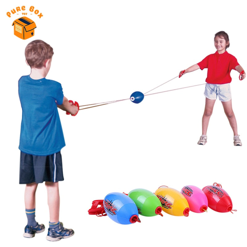 Outdoor Interactive Pulling Elastic Speed Balls Sensory Toy