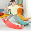 Selfree Child Balance Seesaw Toy Indoor Curved Wobble Board