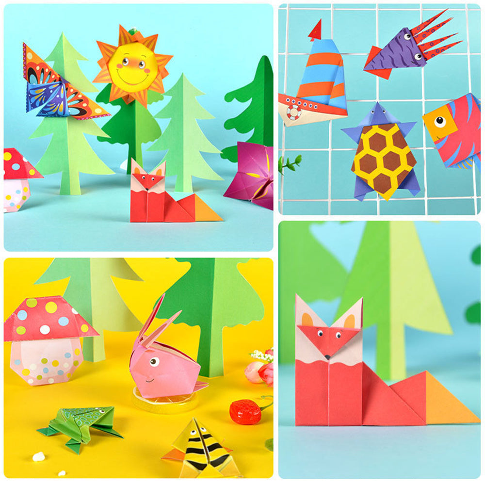 54 Pages Montessori Toys Origami Handcraft Paper Art