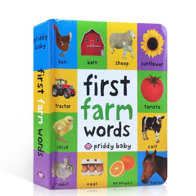 First 100 Animals Books for Kids Early Education