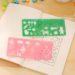 9Pcs Magic Rainbow Color Scratch Art Painting Paper Card Kit