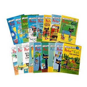 17 Books/set I Can Read Pete The Cat