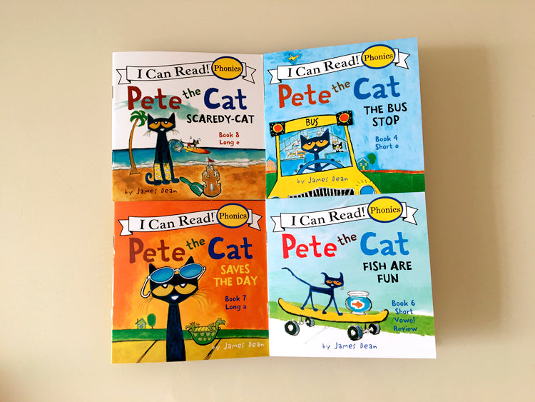 17 Books/set I Can Read Pete The Cat