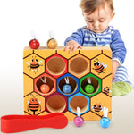 Children Clip Beehive Games Intelligence Color Cognition Toys